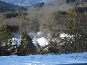 また真冬の天気に戻っています②。